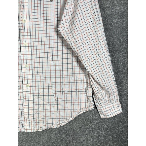 Ralph Lauren Classic Fit Windowpane Button Down Dress Shirt Mens Size 16.5 Large - Picture 8 of 16